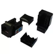 DATACOM Keystone UTP Cat5e MINI crna sa samozarezima