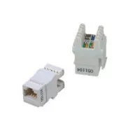 DATACOM UTP Keystone Cat6 bijeli dvostruki tanki stražnji urez