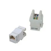 DATACOM UTP Keystone Cat6 bijeli dvostruki tanki stražnji urez