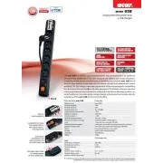 Acar USB 3m kabel 6 utičnica 2xUSB adapter crni