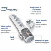Razdjelna ploča ACAR XProtector/3m 5x220V bijela