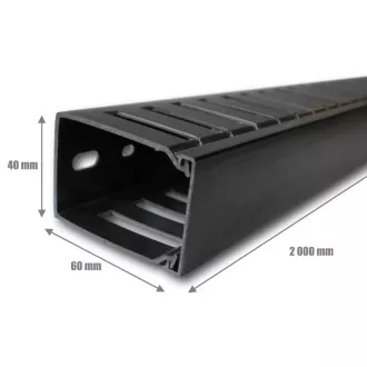 VODILAC KABLOVA 1U 60x40 (2M) CRNI