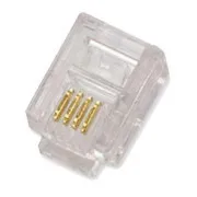 DATACOM Konektor RJ11 UTP kabel 6p4c pak.10 kom