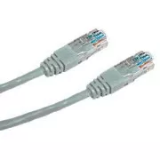 DATACOM Ukriženi UTP patch kabel 0,5 m Cat5e sivi