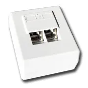 DATACOM STP dupla utičnica preko gipsa Cat6 FA-1004