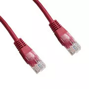 DATACOM patch kabel UTP cat5e 0.25M crveni