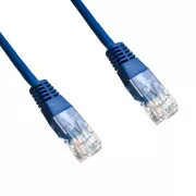 DATACOM patch kabel UTP cat5e 0.25M plavi