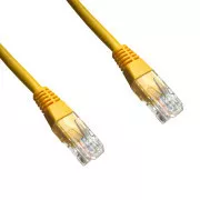 DATACOM patch kabel UTP cat5e 0.5M žuti