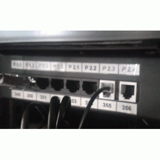DATACOM adapter RJ45 na RJ12 (RJ11) bijeli 100 kom