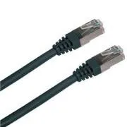 Patch kabel FTP cat5e 0.5M crni