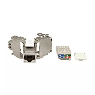 Keystone modul RJ45 oklopljen, 10 Gb, klasa Ea, 4PPoE