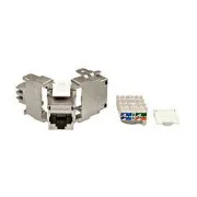 Keystone modul RJ45 oklopljen, 10 Gb, klasa Ea, 4PPoE