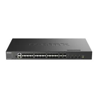 D-Link DXS-3410-32SY/E 10G sloj 3 stackable upravljani preklopnik, 28x 10G SFP+, 4x 25G SFP28