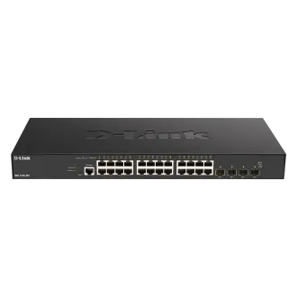 D-Link DXS-1210-28T 24 x 10G Base-T porta + 4 x 10G/25G SFP28 porta Pametni upravljani preklopnik D-Link DXS-1210-28T 24 x 10G Base-T porta + 4 x 10G/25G SFP28 porta Pametni upravljani preklopnik