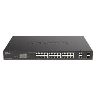 D-Link DGS-1100-26MPV2/E26-Port PoE+ Gigabit Smart Man. Prekidač, 370W D-Link DGS-1100-26MPV2/E26-Port PoE+ Gigabit Smart Man. Prekidač, 370W