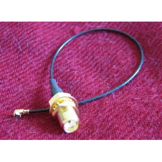 Pigtail u.Fl (IPEX)-SMA ženski pigtail kabel, 15 cm Pigtail u.Fl (IPEX)-SMA ženski pigtail kabel, 15 cm