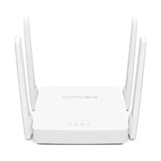 Mercusys AC10 AC1200 ruter, 2xLAN, 1xWAN, 4x fiksna antena
