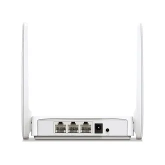 Mercusys AC10 AC1200 ruter, 2xLAN, 1xWAN, 4x fiksna antena