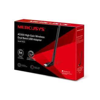 Mercusys MU6H 650Mbps bežični USB 2.0 klijent, snažna vanjska antena Mercusys MU6H 650Mbps bežični USB 2.0 klijent, snažna vanjska antena