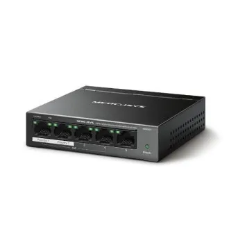 Mercusys MS105GP 5xGb stolni preklopnik 4xPoE+ Mercusys MS105GP 5xGb stolni preklopnik 4xPoE+