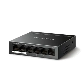 Mercusys MS106LP 6xFE stolni preklopnik 4xPoE+ Mercusys MS106LP 6xFE stolni preklopnik 4xPoE+