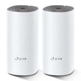 TP-Link AC1200 Mesh WiFi sustav za cijelu kuću Deco E4 (pakiranje od 2 priključka), 2x10/100 RJ45