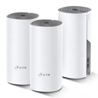 TP-Link AC1200 Mesh WiFi sustav za cijelu kuću Deco E4 (pakiranje od 3), 2x10/100 RJ45 - Rabljen