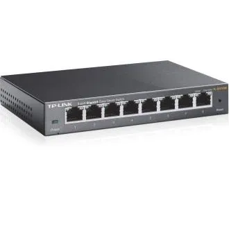 TP-Link TL-SG108E 8x Gb bez ventilatora Easy Smart Switch TP-Link TL-SG108E 8x Gb bez ventilatora Easy Smart Switch