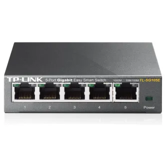 TP-Link TL-SG105E 5-portni gigabitni jednostavni pametni preklopnik TP-Link TL-SG105E 5-portni gigabitni jednostavni pametni preklopnik