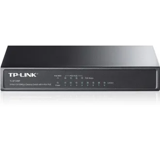 TP-Link TL-SF1008P 8x10/100 (4xPOE) 66W stolni metalni CCTV preklopnik TP-Link TL-SF1008P 8x10/100 (4xPOE) 66W stolni metalni CCTV preklopnik