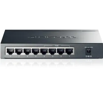 TP-Link TL-SG1008P 8xGB (4xPOE) 64W stolni preklopnik bez ventilatora TP-Link TL-SG1008P 8xGB (4xPOE) 64W stolni preklopnik bez ventilatora