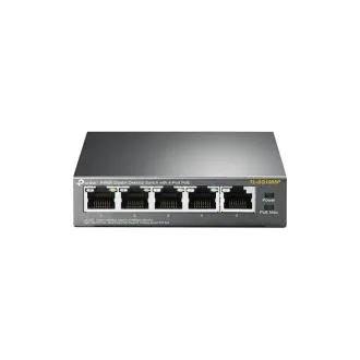 TP-Link TL-SG1005P 5xGb (4xPOE) 65W stolni čelični preklopnik TP-Link TL-SG1005P 5xGb (4xPOE) 65W stolni čelični preklopnik