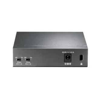 TP-Link TL-SF1005P 5x10/100 (4xPOE) 67W stolni čelični CCTV preklopnik TP-Link TL-SF1005P 5x10/100 (4xPOE) 67W stolni čelični CCTV preklopnik