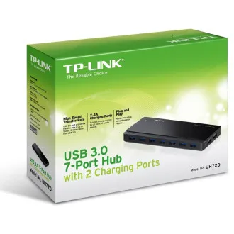 TP-Link 7-portni USB 3.0 hub + 2 USB priključka za punjenje