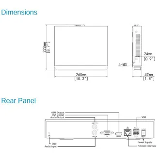 Uniview NVR301-16B-IQ, 16 kanala, max.IN:80Mbps/OUT:80Mbps, pametna analitika SIP, UMD, 4K HDMI Uniview NVR301-16B-IQ, 16 kanala, max.IN:80Mbps/OUT:80Mbps, pametna analitika SIP, UMD, 4K HDMI