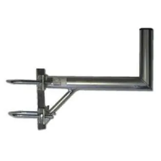 Držač antene promjera 50 cm, jarbol 42 mm, 2x kutni, R100 mm Držač antene promjera 50 cm, jarbol 42 mm, 2x kutni, R100 mm