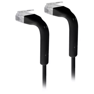 Ubiquiti Ethernet Patch kabel, 0,22 m, Cat6, crni