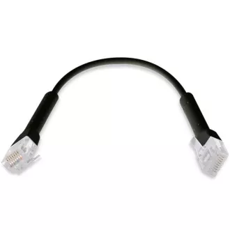 Ubiquiti Ethernet Patch kabel, 0,22 m, Cat6, crni