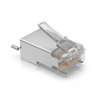 Ubiquiti UISP-Connector-SHD - STP RJ45 konektor, Cat5, 8p8c, žica, pozlaćena, AWG24 (100kom)