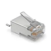 Ubiquiti UISP-Connector-SHD - STP RJ45 konektor, Cat5, 8p8c, žica, pozlaćena, AWG24 (100kom)