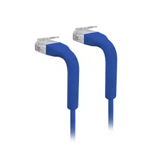 Ubiquiti U-Cable-PATCH-RJ45, Eth Patch kabel, 0,22 m, Cat6, plavi