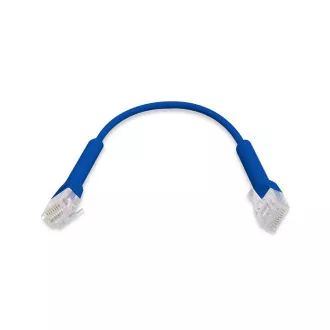 Ubiquiti U-Cable-PATCH-RJ45, Eth Patch kabel, 0,22 m, Cat6, plavi