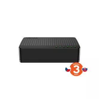 Tenda SG105M - 5x Gigabit Desktop Ethernet Mini Switch, 10/100/1000 Mb/s, 10Gb/s, bez ventilatora