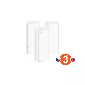 Tenda Nova EX12 (3 paketa) WiFi6 AX3000 Mesh Gigabitni sustav, 9xGLAN/GWAN, WPA3, VPN, SMART CZ aplikacija