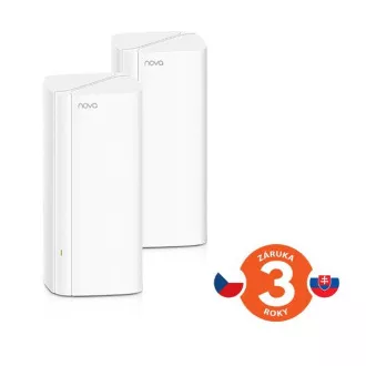 Tenda Nova EX12 (2 paketa) WiFi6 AX3000 Mesh Gigabitni sustav, 6xGLAN/GWAN, WPA3, VPN, SMART CZ aplikacija
