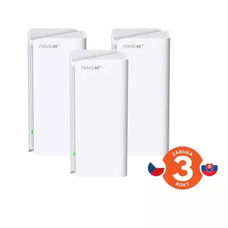 Tenda Nova MX21 Pro (3 paketa) WiFi6E AXE5700 Mesh Gigabitni sustav, 9x GLAN/GWAN, WPA3, VPN, CZ aplikacija Tenda Nova MX21 Pro (3 paketa) WiFi6E AXE5700 Mesh Gigabitni sustav, 9x GLAN/GWAN, WPA3, VPN, CZ aplikacija