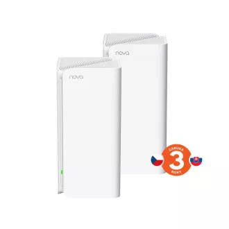 Tenda Nova MX15 Pro (2 paketa) WiFi 6 AX5400 Mesh Gigabitni sustav, 6x GLAN/GWAN, WPA3, VPN, CZ aplikacija