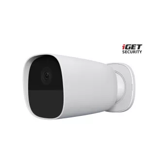 iGET SECURITY EP26 Bijela - WiFi baterija FullHD kamera, IP65, zvuk, neovisna i za alarm M5-4G CZ