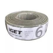 Instalacijski kabel iGET CAT6 UTP PVC Eca 100m/kutija, kabelska žica, klase reakcije na požar Eca