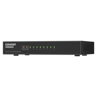QNAP preklopnik QSW-1108-8T-R2 (8x 2.5GbE port, pasivno hlađenje, podrška 100M/ 1G/ 2.5G)